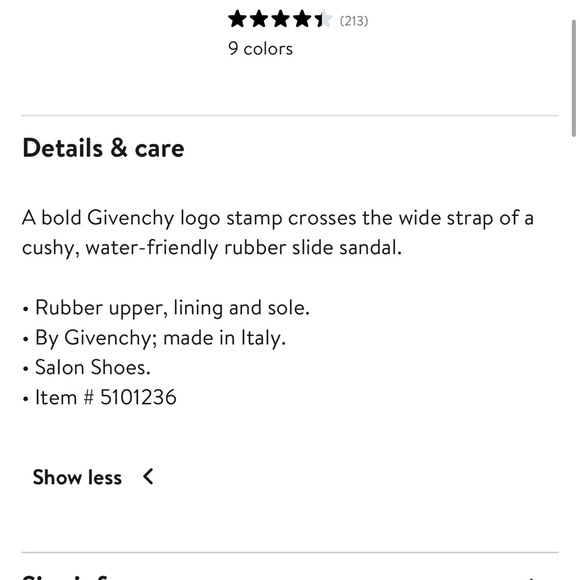 Givenchy Logo Slides - Picture 7 of 12